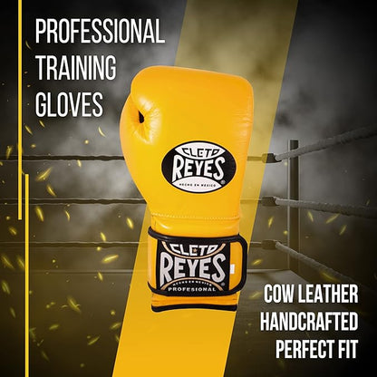 CLETO REYES Training Gloves with Leather Strap & Attached Thumb and Hook & Loop Closure