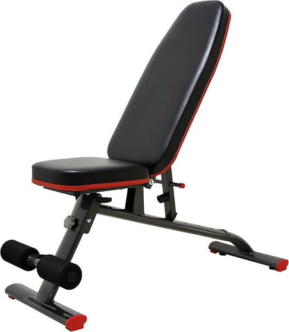 Signature Fitness Heavy Duty Adjustable and Foldable Utility