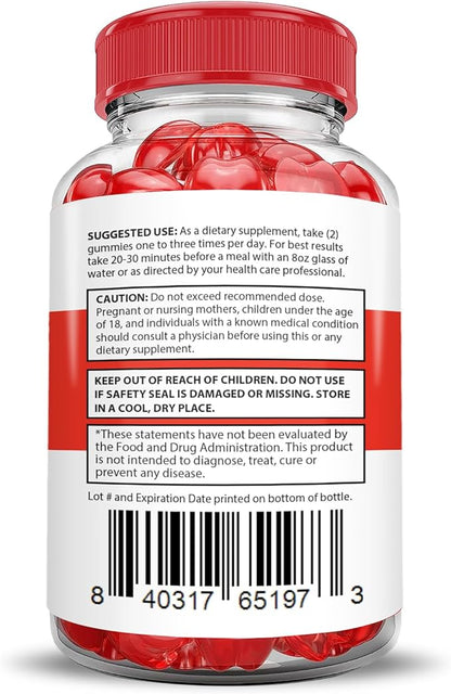 Rapid Lean Keto ACV Gummies Extreme 2000MG Rapid Lean Keto Gummies Apple Cider Vinegar Formulated with Pomegranate Beet Juice Powder B12 Vegan Non GMO 60 Gummys