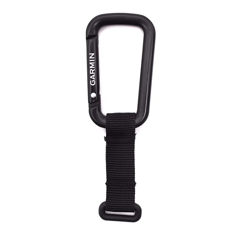 Garmin Approach G12, Clip-on Golf GPS Rangefinder, 42k+ Preloaded Courses, 010-02555-00 and Garmin Lanyard Carabiner Accessory for Compatible Devices, ,Black