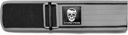 Gymreapers Quick Locking Weightlifting Belt for Bodybuilding 4 Inch