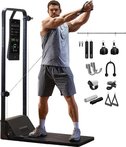 Gym Monster 2 Smart Home Gym, Upgraded AI-Powered Home Workout Machine, Multi-Functional Smith Machine, Full Body Strength Training Fitness Equipment, All-in-One Workout Station