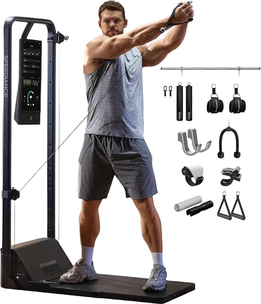 Gym Monster 2 Smart Home Gym, Upgraded AI-Powered Home Workout Machine, Multi-Functional Smith Machine, Full Body Strength Training Fitness Equipment, All-in-One Workout Station