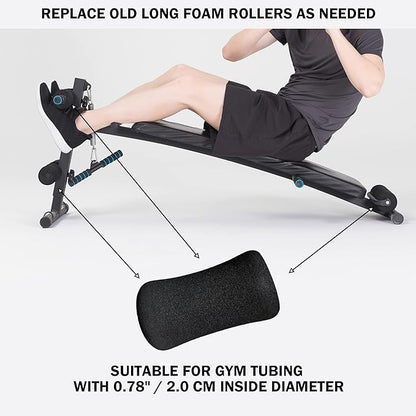 Foam Foot Pads Rollers Set of a Pair