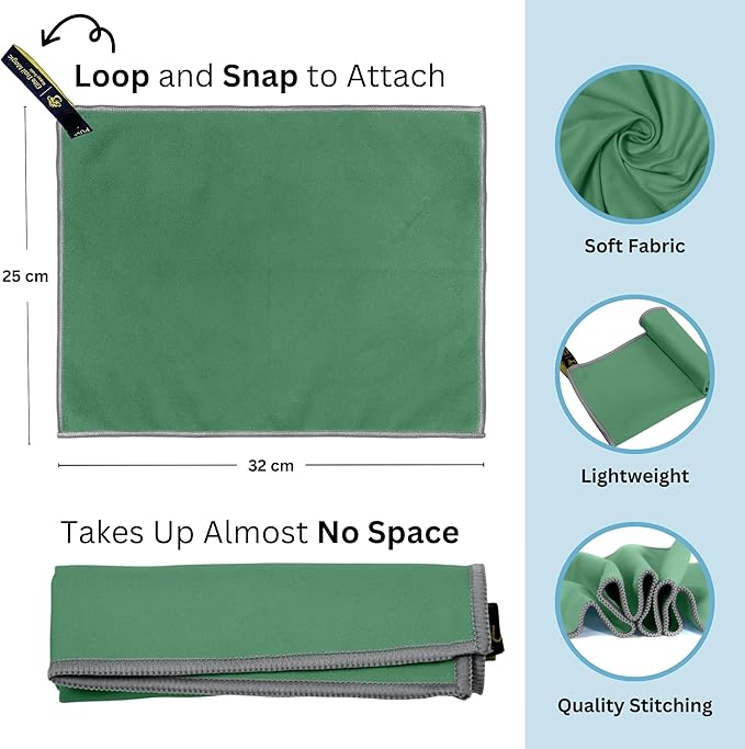 Backpacking Ultralight Quick Dry Microfiber Soft Fast Drying