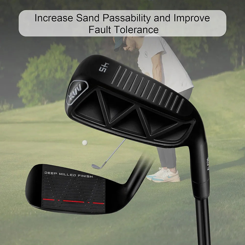 KVV Premium Sand Wedge for Men & Women 45/55/60 Degree Golf Wedges, Golf Pitching & Chipper Wedge -Legal for Tournament Play, Improve Your Short Game