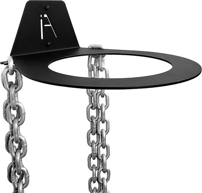 IRON AMERICAN USA Dynamax Medicine Ball Wall Mount Storage Rack, 8.5 Inches Inside Diameter, 30-lb Capacity, for Gym Exercise Sports Balls, Wall Balls and Slam Balls, Hardware Included
