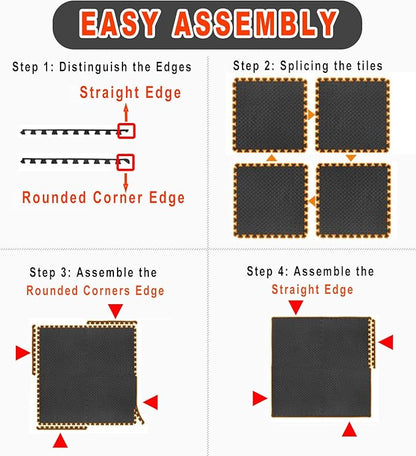 Kangler Puzzle Exercise Mat 20 Tiles