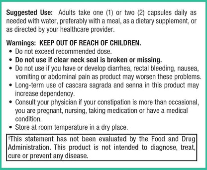 Peak Pure & Natural Colon Support - Colon Cleanse and Detox Supplement for Digestive Health - Gut Health Support with Inulin and Senna Leaf Extracts - with Fiber, Prebiotics, and Probiotics - 1 Pack