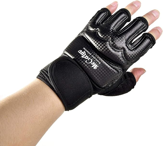 Boxing Gloves Men Gloves Kickboxing Gloves Punching Bag Gloves Karate Gloves Half Finger Kickboxing Gloves Taekwondo Sparring Glove Hand Wraps for Boxing Gloves Women for Kids Muay Thai