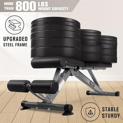 RitFit Adjustable/Foldable Utility Weight Bench for Home Gym 35 Total