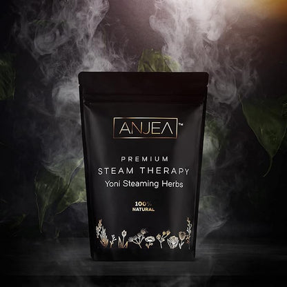 Yoni Steaming Herbs 2 oz (2-4 steams), Vsteam Herbs for Cleansing and Tightening Detox, Natural V Steam Herbs for V Steam Seat Kit, Herbal Sitz Bath Soak, Filter Bags Included
