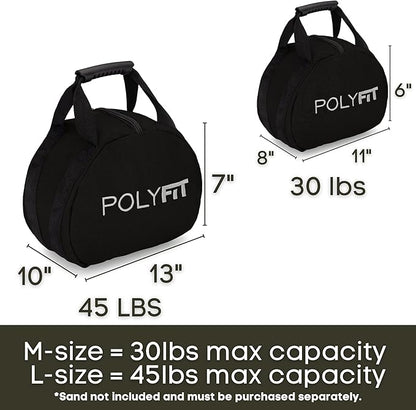 Kettlebell Sandbag for Fitness - Adjustable Kettlebell Workout 30lb/45lb