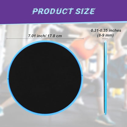 Shappy 24 Pairs Exercise Sliders Bulk Workout Sliders