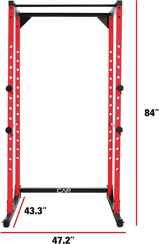 CAP Barbell Full Cage Power Rack Color Series 6' or 7' Options