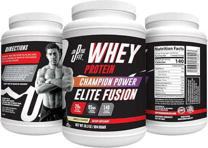 Vanilla Whey Protein Powder 28.3 Ounces - Pure Protein Powder for Good Health - Protein Powder Vanilla - Optimal Performance Protein Powder
