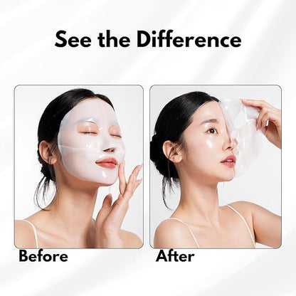 OHMYPURE Hydrogel Collagen Korean Face Mask Luxury Skin Care 2 EA (AntiWrinkle)