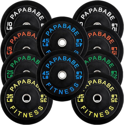 Papababe Bumper Plates 2 Inch