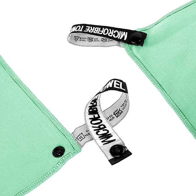 Microfiber Travel Towel (S:16"×32" -MintColor)
