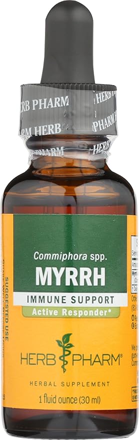 Herb Pharm Myrrh Liquid Extract for Immune System Support - 1 Ounce (DMYRR01)