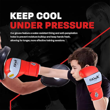 Kids Boxing Gloves for Kids Children Youth Punching Bag Kickboxing Muay Thai Mitts MMA Training Sparring Gloves