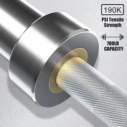 Elevens Olympic Barbell Barbells for Home Gym Fitness Weightlifting
