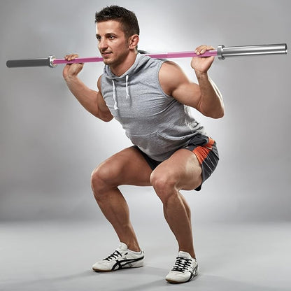 POWER GUIDANCE Chrome Olympic Barbell Bar 2 Inch 4ft/5ft/6ft