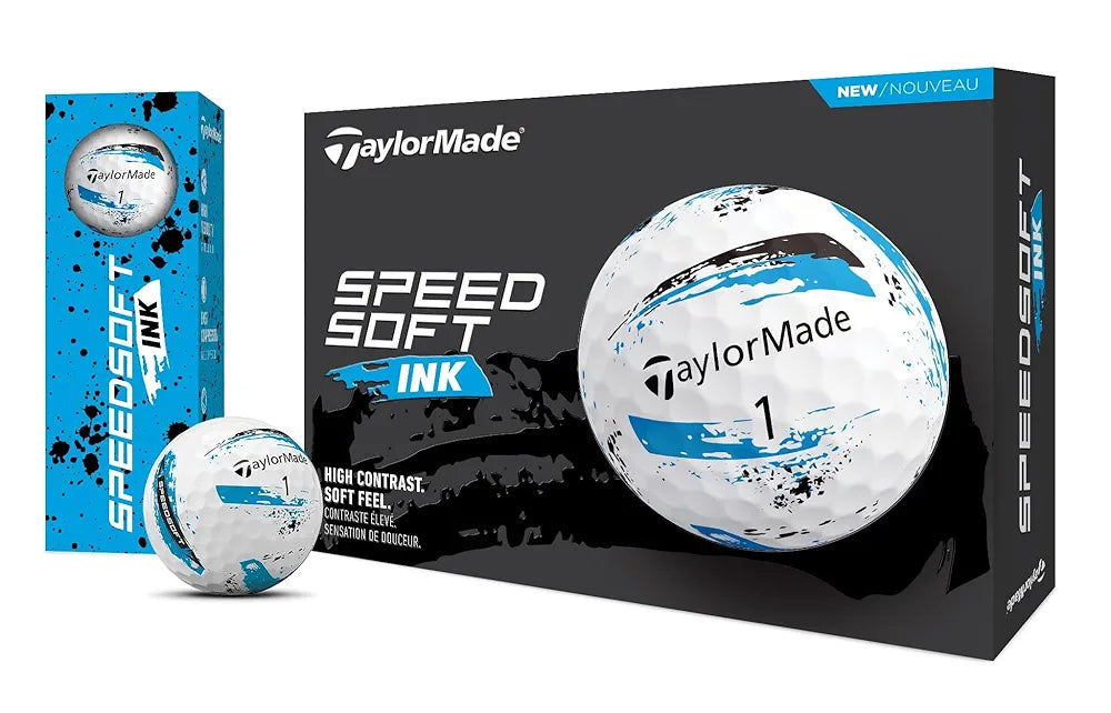 TaylorMade Golf Speed Soft Ink Golf Balls