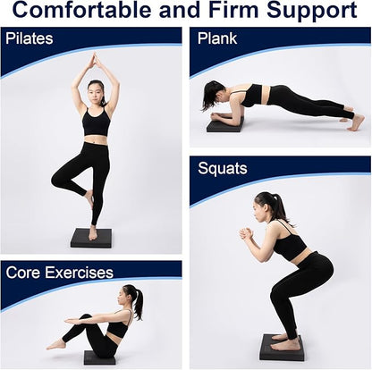 StrongTek Professional Foam Exercise Balance Pad - 15.8" 13" x 2", High-Density