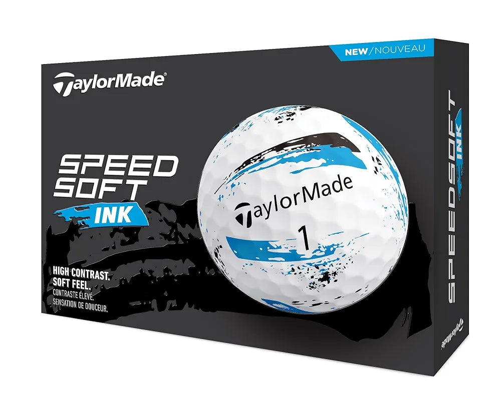 TaylorMade Golf Speed Soft Ink Golf Balls
