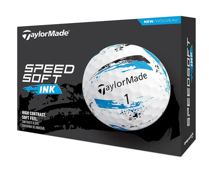 TaylorMade Golf Speed Soft Ink Golf Balls
