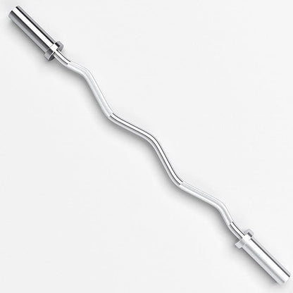 NW Curl Bar 4 Feet Super Curl Barbell 330lb Capacity 2 Inch