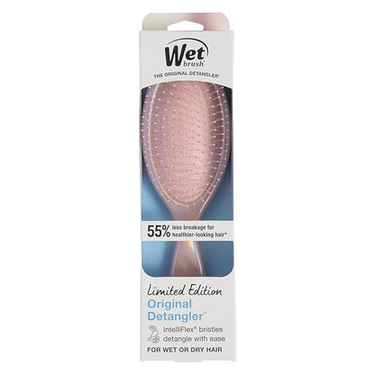 Wet Brush Original Detangler, Bronze (Iridescence Icon), Ultra-Soft IntelliFlex Bristles Glide Through Tangles, Detagnling Hair Brush, All Hair Types (Wet & Dry), Women & Men, Limited Edition