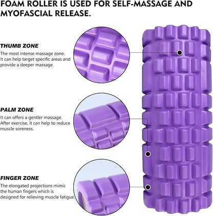 Foam Roller for Deep Tissue Massager for Muscle 13" High
