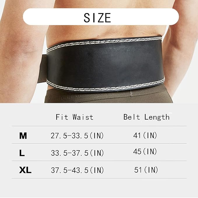 Weight Lifting Belt Back Lumbar Support Strength Training