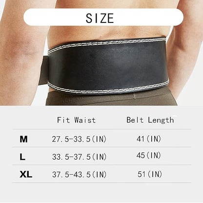Weight Lifting Belt Back Lumbar Support Strength Training