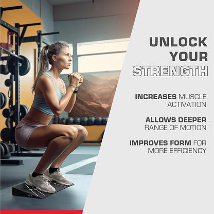 Squat Wedge Block - Squat Weight Lifting Wedges