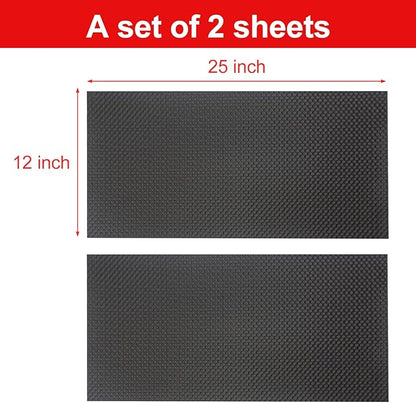 Bike Mat Exercise Bike Mat 12" × 25" (2 (2 mats))