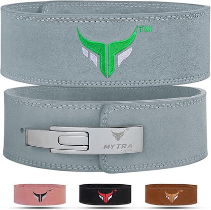 Mytra Fusion Weight Lifting Belt for Men and 10MM Thick 4" wide 100% Genuine
