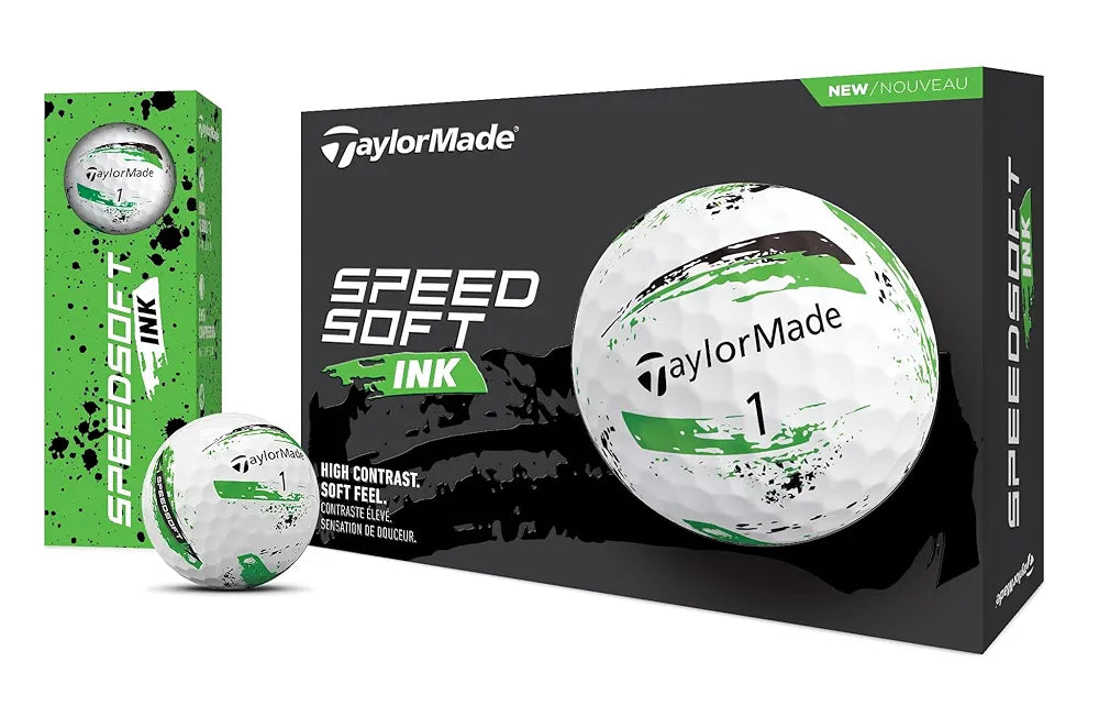 TaylorMade Golf Speed Soft Ink Golf Balls