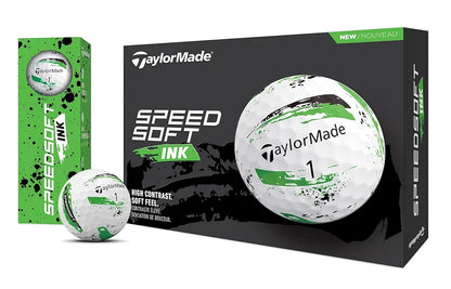 TaylorMade Golf Speed Soft Ink Golf Balls