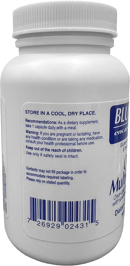 Multivitamin Supplement for Women & Men - Daily Support with Essential Nutrients, Antioxidant Complex, CoQ10 and Lutein for Enhanced Immunity, Brain Function, and Eye Health - 90 Capsules