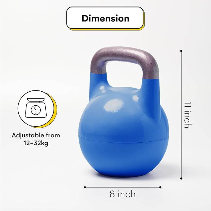 Kettlebell Kings Powder Coated Kettlebell Weights 4-48 KG