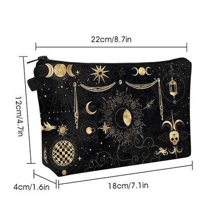 Noozion Makeup Bag for Purse Cute Cosmetic Bag Travel Toiletry Bag Pouch Waterproof Organizer Bag for Women Girls…