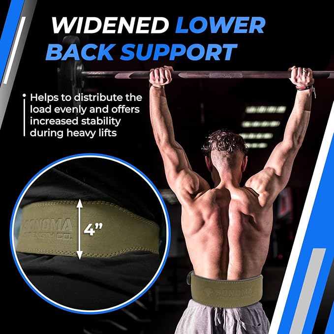 Sonoma Strength Co Weight Lifting Belt 10MM Thick 100% Genuine