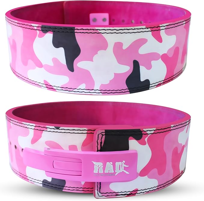 RAD Weight Lifting Belt for Men & Women 4 Inch 10 mm