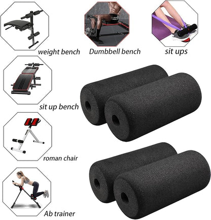 Foot Foam Pads Rollers Replacement Set for Home
