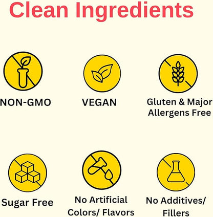 Vegan Liposomal Liquid Collagen Booster Drops | Supports Healthy Hair, Skin and Nails | Vegan | Non-GMO | Sugar Free | Gluten Free | Easy to Use