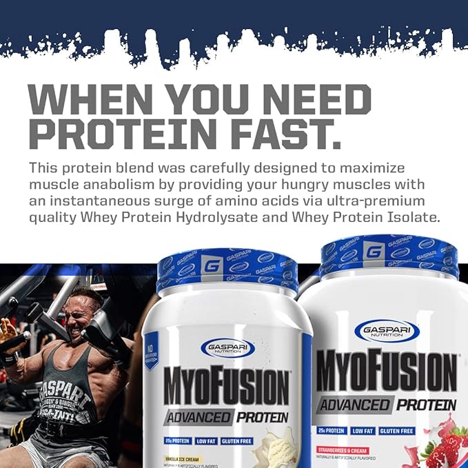 Gaspari Nutrition Myofusion Advanced Protein, Milk Chocolate