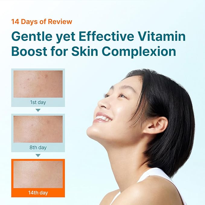 DearKlairs Ultimate Kit for Revitalizing Dull Skin, 2 Step Freshly Juiced vitamin Set, a mild and effective vitamin care routine